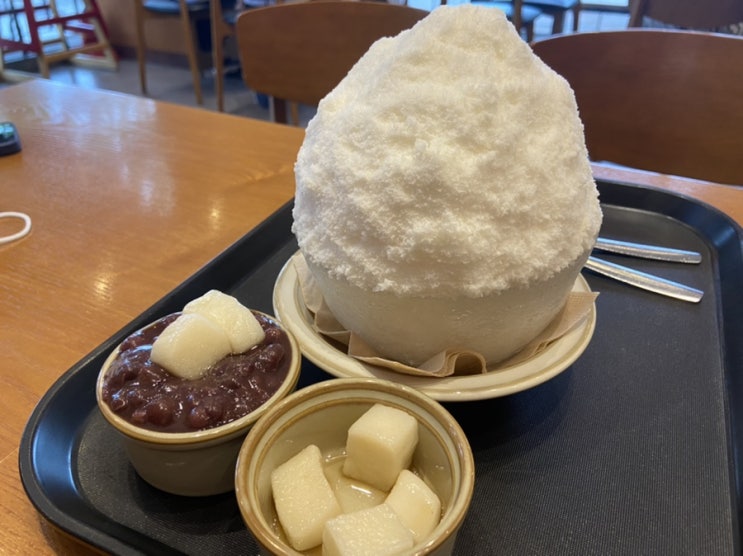  동탄 눈솜, 수제 단팥 눈꽃빙수!
