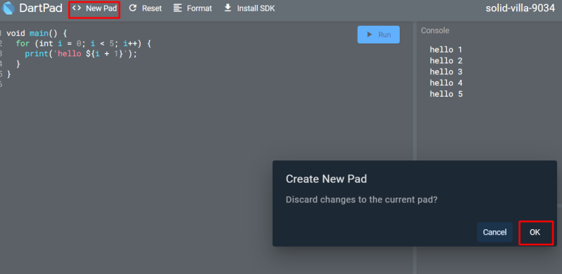 [Flutter]Dart문법 - Dartpad사용하기 : 네이버 블로그