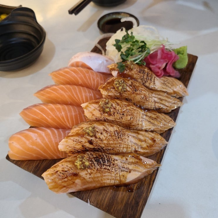 창원 연어초밥 맛집 하라식당