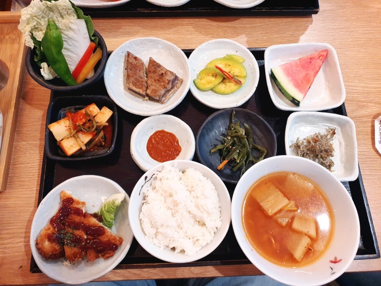  천안 불당동 맛집 밥풀불당본점 오삼불고기집밥 실후기(내돈내산)