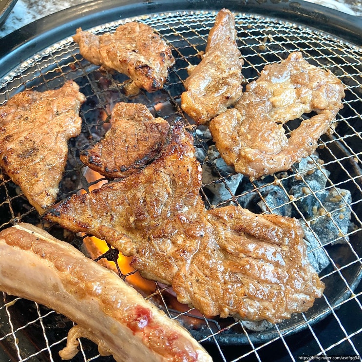  (인천)계양구 박촌 고깃집 돼지스백/돼지's back 에서 돼지갈비 냠!