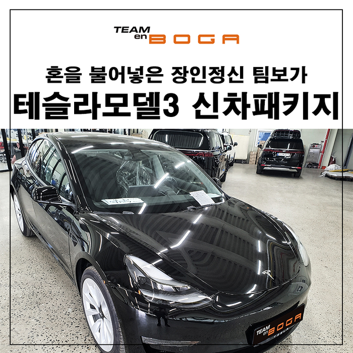  테슬라 모델3 신차패키지 깔끔한 구성으로!
