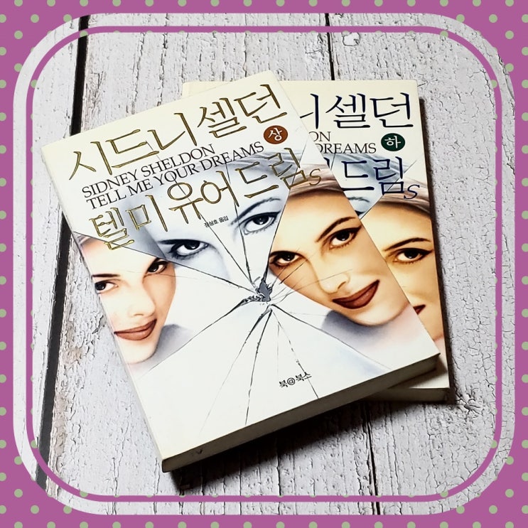  시드니 셀던 소설 추천 텔미 유어 드림