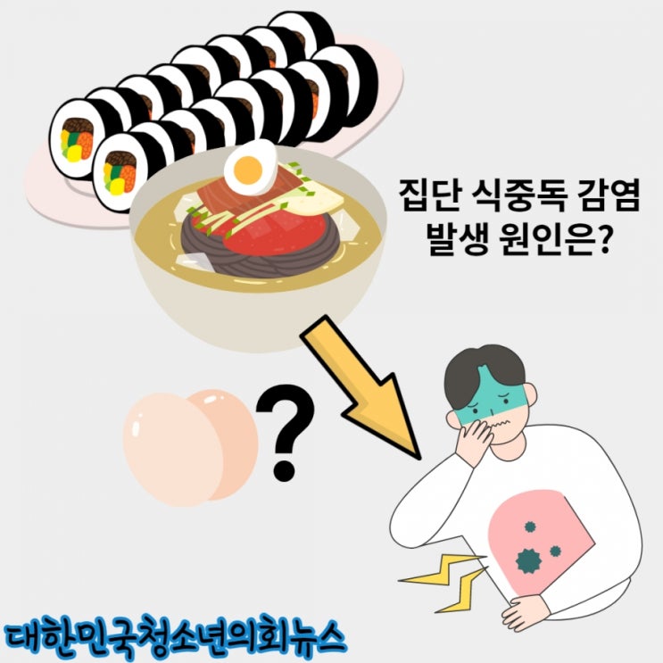 김밥집, 밀면집 집단 식중독 발생... 감염자만 총 900여 명