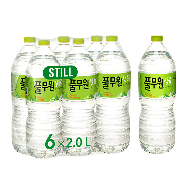 선호도 좋은 풀무원샘물 생수 500ml 40개, 30개, 2L 좋아요