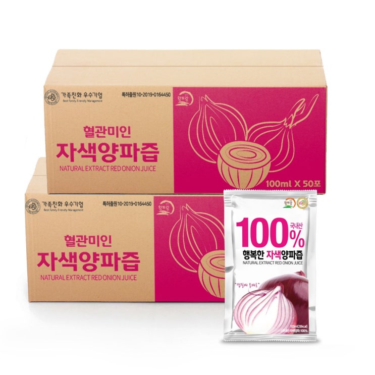 최근 인기있는 예진원 행복한 자색양파즙, 100포, 100ml ···