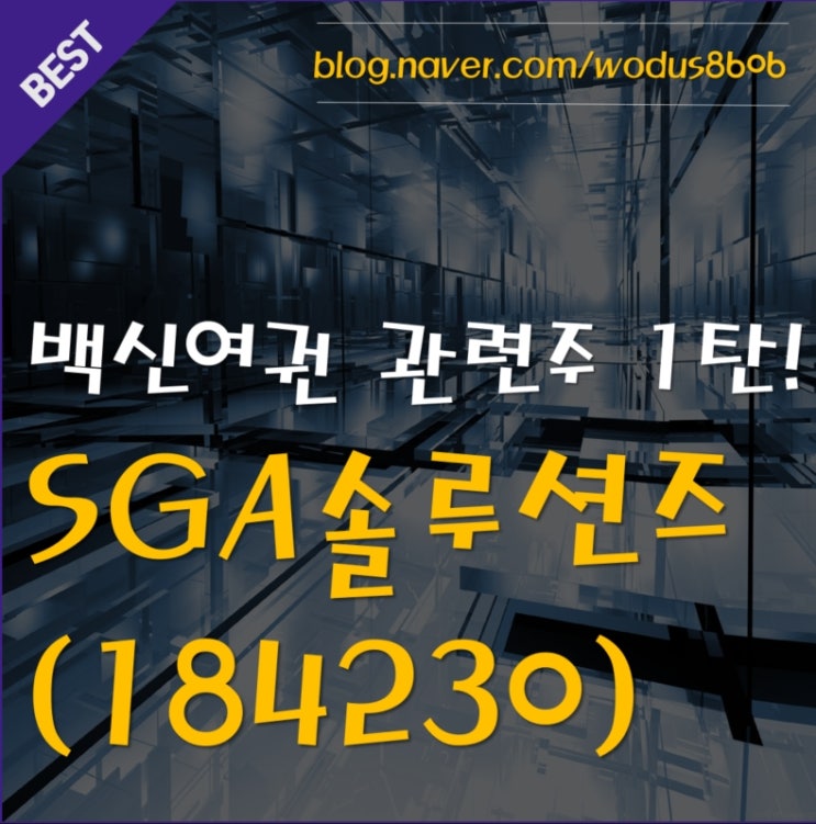  백신여권 국제 논의 시작!! 백신여권 관련주 1탄 SGA솔루션즈(184230) 호재 및 주가 분석 정리