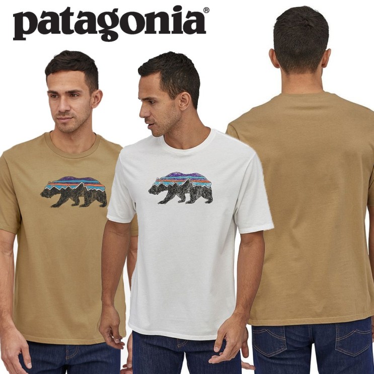 가성비 좋은 [미국] 파타고니아 반팔티 피츠로이 티셔츠 Patagonia Fitz Roy Bear T-Shirt 반팔 좋아요