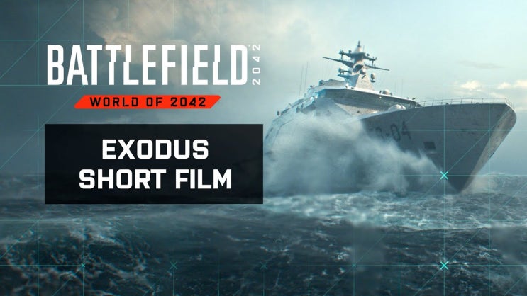 배틀필드 2042 ' 엑소더스 ' 단편 시네마틱 한글자막 영상 감상하세요 battlefield 2042 exodus short film