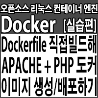 APACHE + PHP 웹 개발환경을 Dockfile로 직접 빌드해서 도커 컨테이너 이미지 생성/배포하기