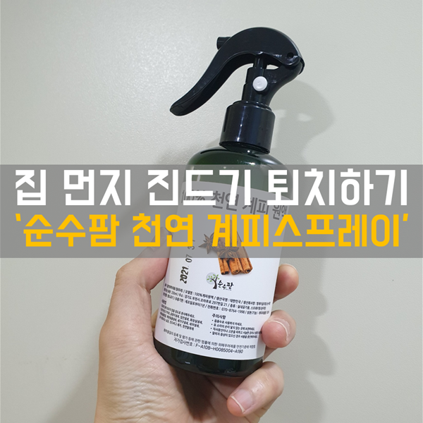  계피스프레이 - 천연 계피수로 집먼지진드기퇴치 하기!