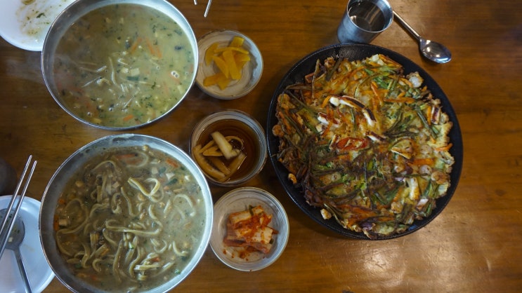  제주 오름나그네 보말칼국수 인생맛집 문앞에서 튕김