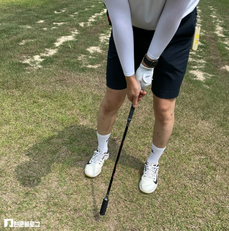 [골프] 골프스윙연습기 스윙플러스 / 라운딩 시작전에도 좋은 연습 도구