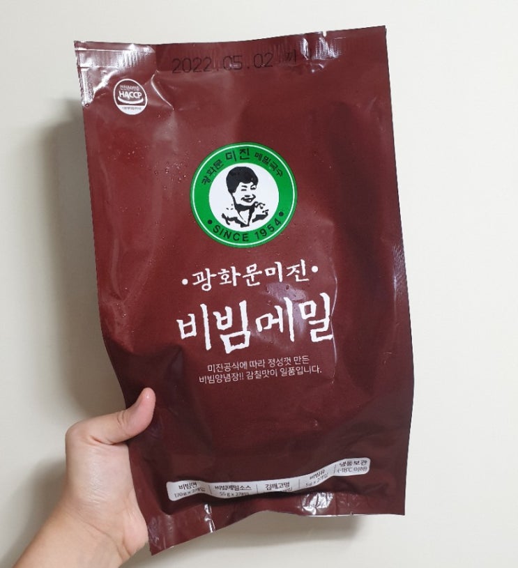  [마켓컬리] 광화문미진 비빔메밀 내돈내산 리뷰. 마켓컬리 재구매템 (마켓컬리 추천템)