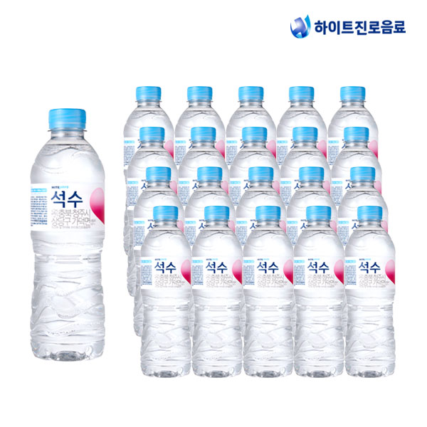 가성비 좋은 진로석수 350ml x20pet /미네랄/생수/사무실생수배달, 단품 추천해요