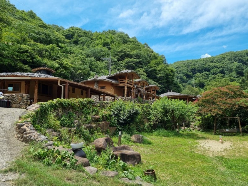 지리산계곡펜션 하동 아름다운산골 바베큐파뤼~