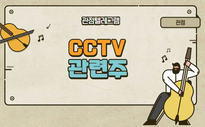 CCTV 관련주 CCTV 관련주