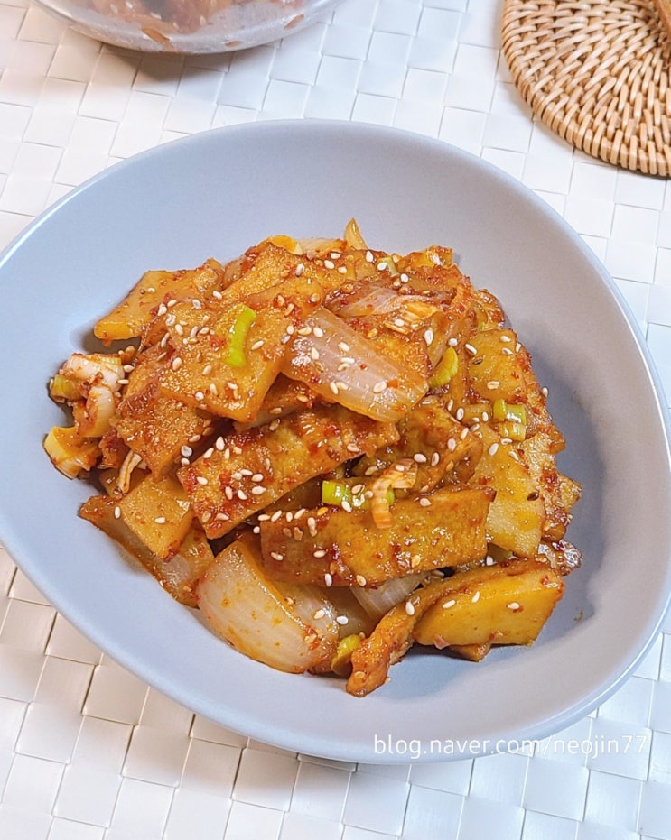 백종원어묵볶음 밥도둑 예약 감자 어묵요리 매콤한 어묵볶음 오뎅볶음 레시피