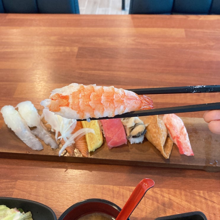  의왕 초밥집 미미가, 새로 오픈해서 맛도 친절도 좋았어요