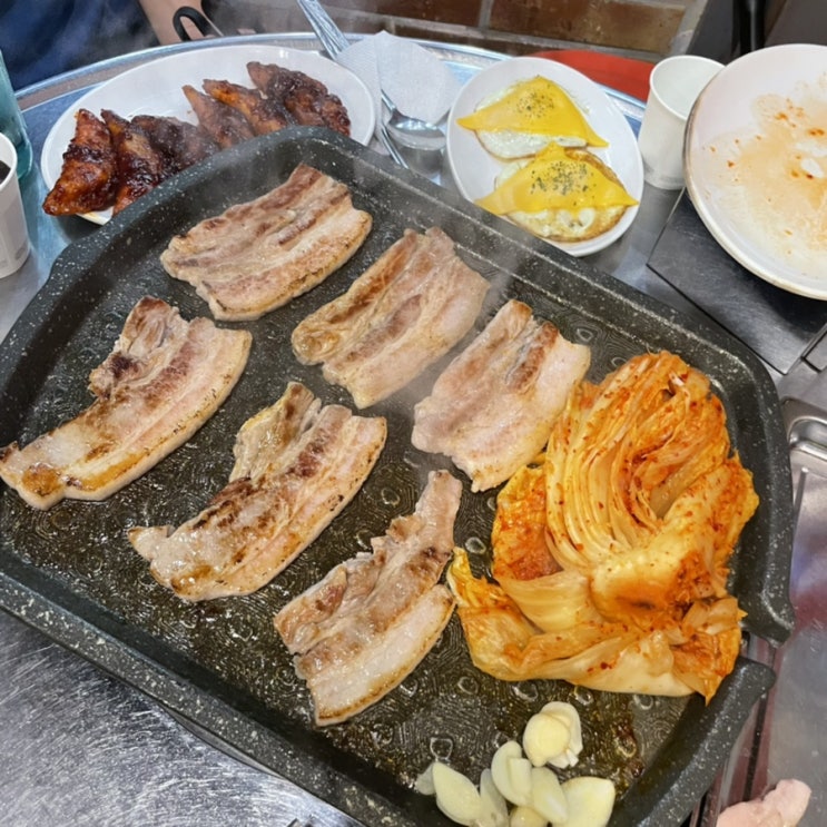  발산맛집 : 묵은지삼겹살맛집, 경아식당(feat. 야끼만두)
