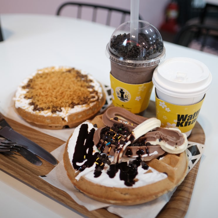 순천와플 | 순천 디저트 맛집, 조례동 "와플칸"(Waffle Khan)