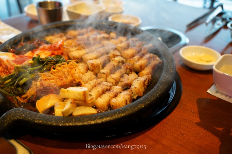 평택소사벌고기집 최고의 조합이였던 소사벌맛집 꽃돼지식당