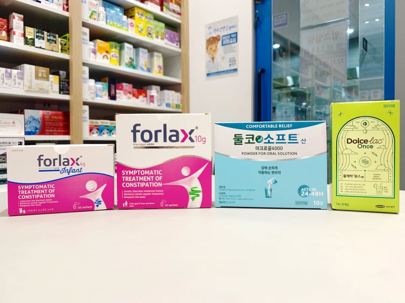 순한 변비약 소개해드려요 ; 마크로골 (폴리에틸렌글리콜)성분의 변비약! (폴락스, 둘코소프....