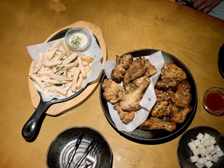  [창원맛집] 오꾸닭 (크런치반 양념반, 오!븐감자)