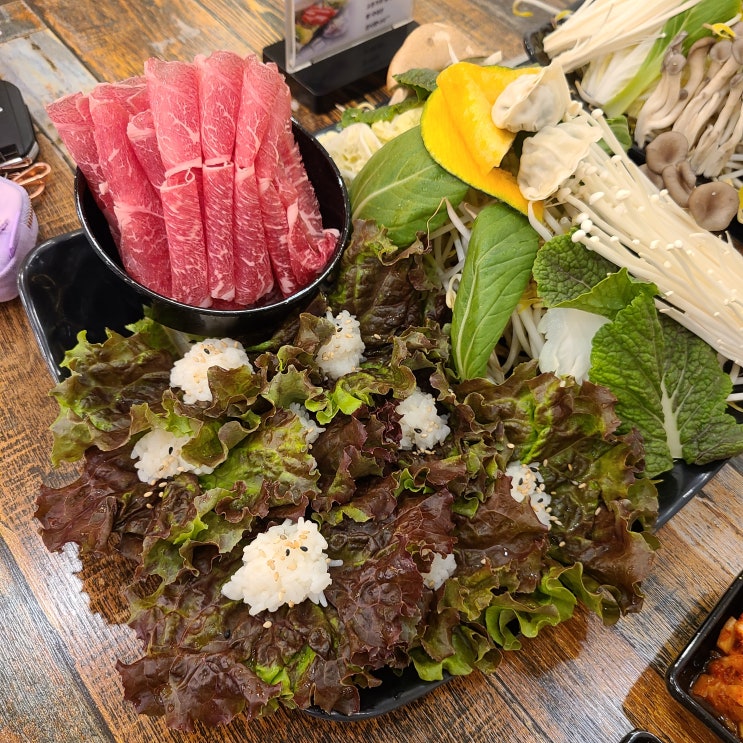  마산 1인샤브 맛집 힐링되는 곳 샤브미경