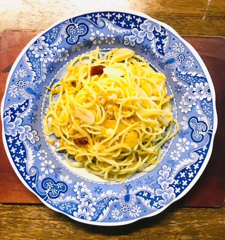  이태리음식;알리오 올리오 스파게티(Spaghetti aglio e olio) 만들기