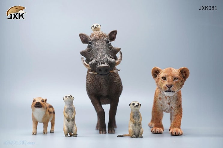 [프리뷰]『JxK Studio』1/6 Lion King - Timon and pumbaa (티몬과 품바)
