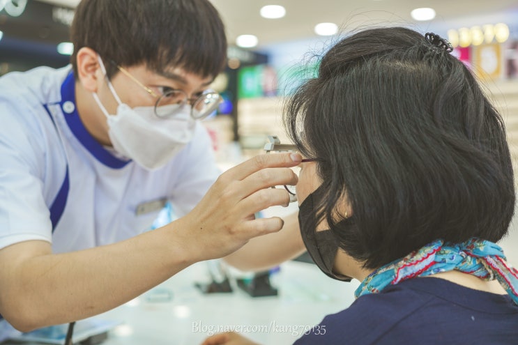  안중터미널 안경 다초점 안경 정확한 시력검사후 맞춘후기! 다비치안경