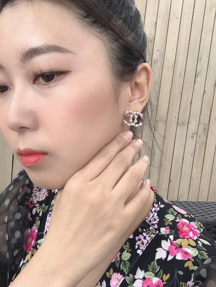  샤넬 귀걸이, 진주CC  알러지 & 코디