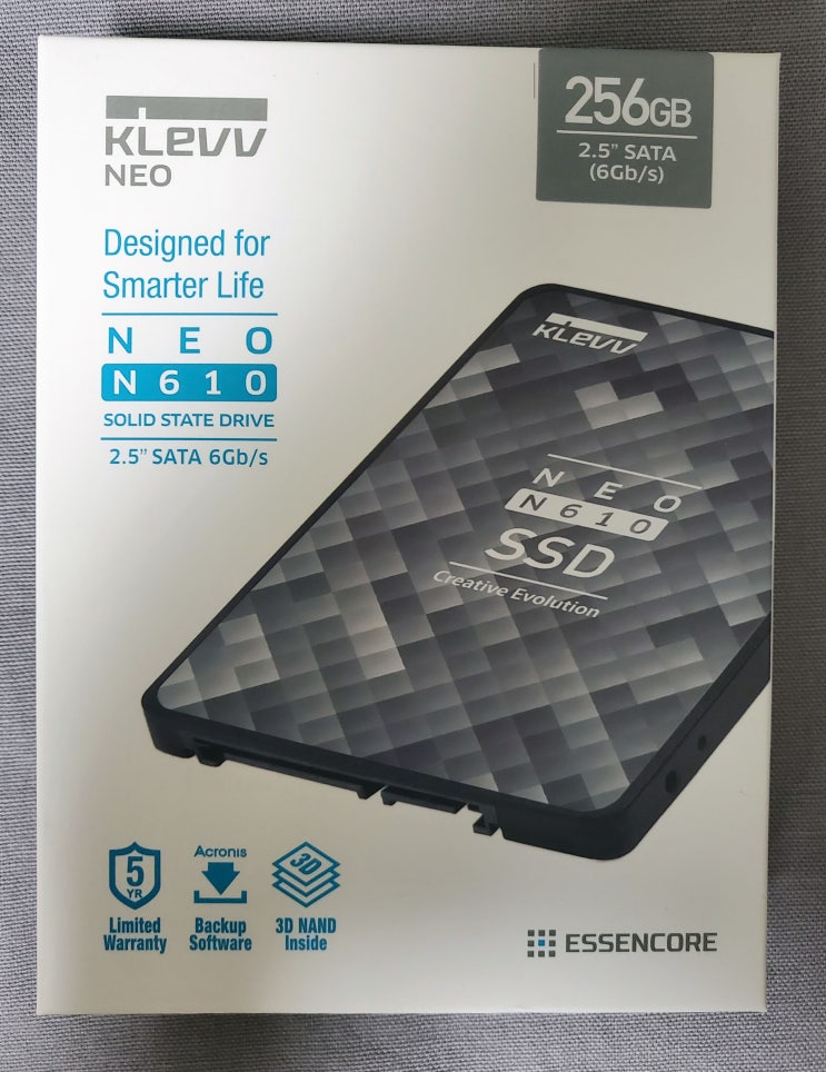 [SSD] ESSENCORE KLEVV NEO N610 256GB