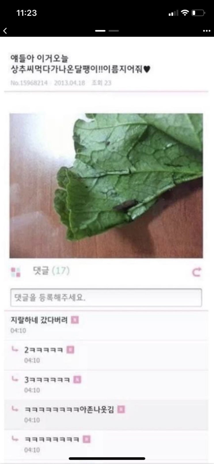  웃긴짤 모음2