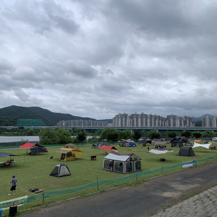  대구 무료 캠핑장 금호강산격야영장 8월까지 무료 개방