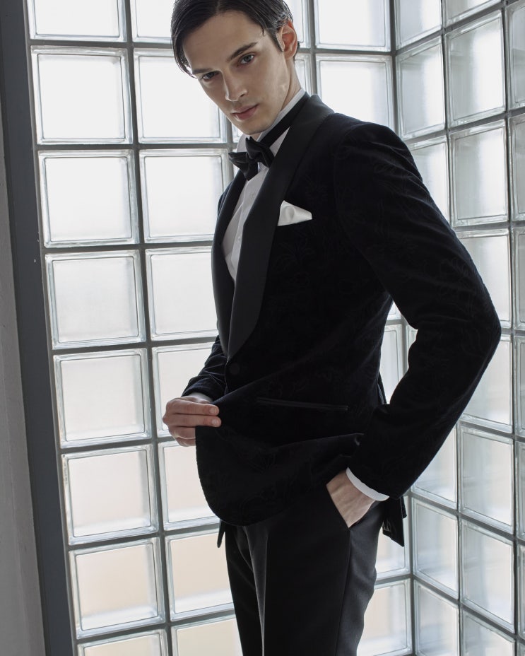  2021 POVONE LOOKBOOK <scabal velvet tuxedo>
