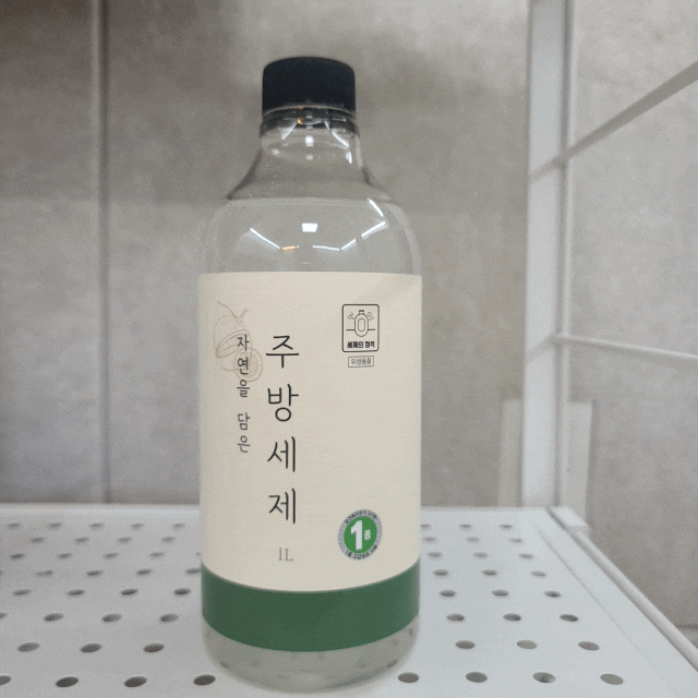  1종주방세제 과일세정제 대용량주방세제 안전해요!