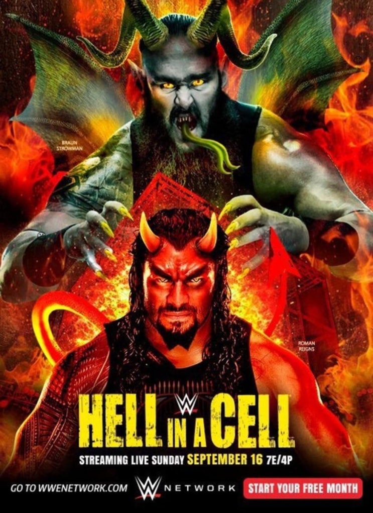  WWE 헬인어셀 2018 (FULL경기)