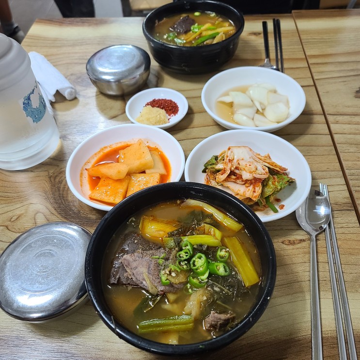 안동 옥야식당 소고기국밥 아침식사로 좋은 해장국