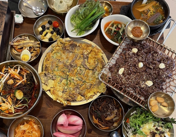  진주 여행 사천 하주옥 진주냉면 대기 요령 팁  찐 후기