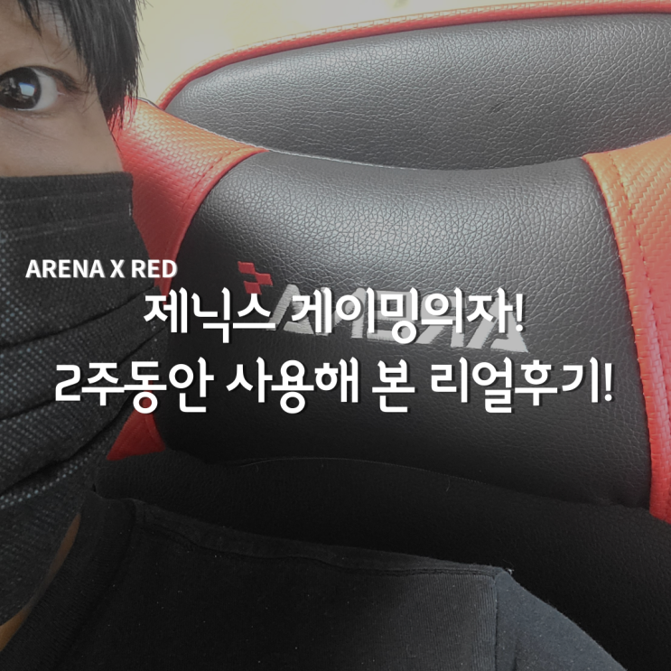  게이밍 의자 제닉스 집에서 실사용 후기
