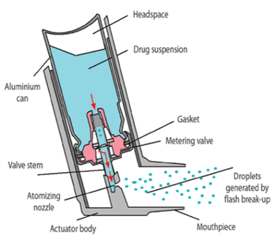 [호흡기내과] COPD, asthma inhaler 종류, LAMA/ LABA/ SABA/ ICS, inhaler 사용법 ...