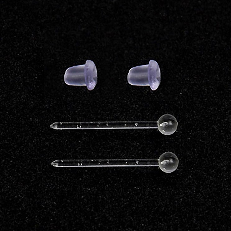 인지도 있는 콩꼬물마켓 실리콘귀걸이 클러치 뒷 마개 세트 투명 실리콘 귀걸이 추천합니다