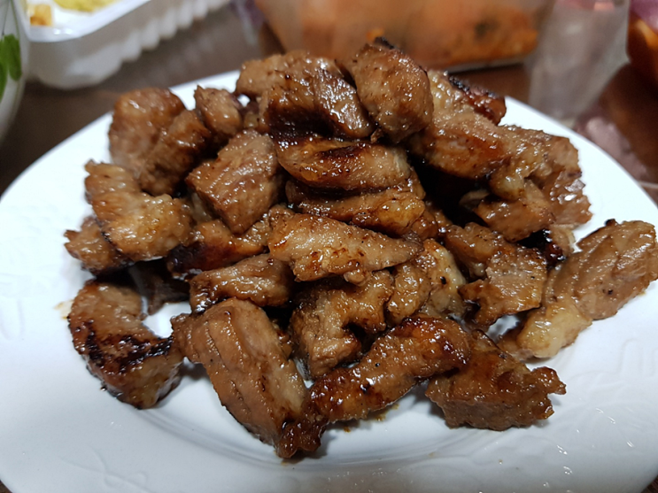 갈비맛집 밀키트추천 집에서먹는간편식 『 명인갈비 돼지양념구이 』