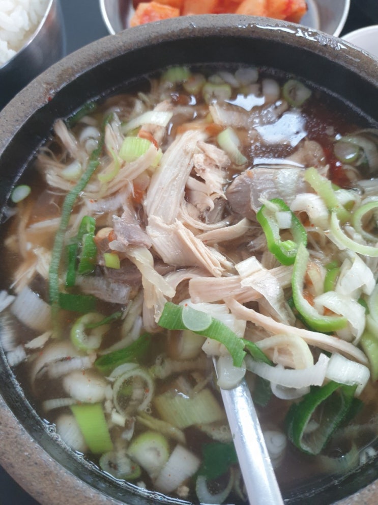  홍대 다락투 닭곰탕 맛집