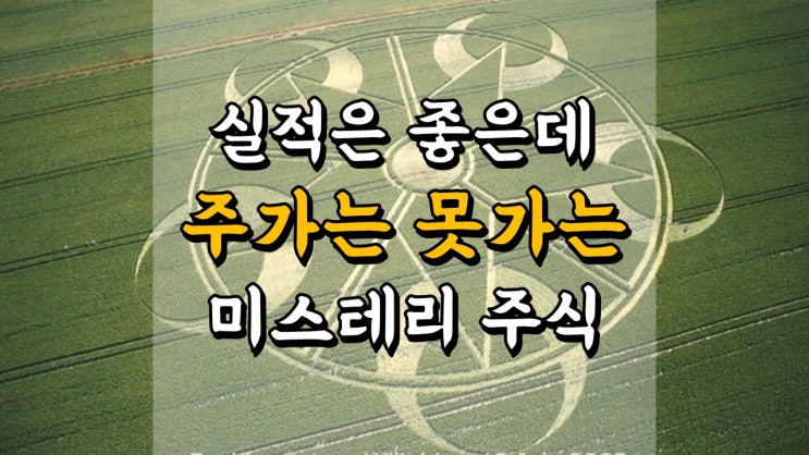  실적은 좋은데 주가는 못 가는 미스테리 국내 주식 5 가지