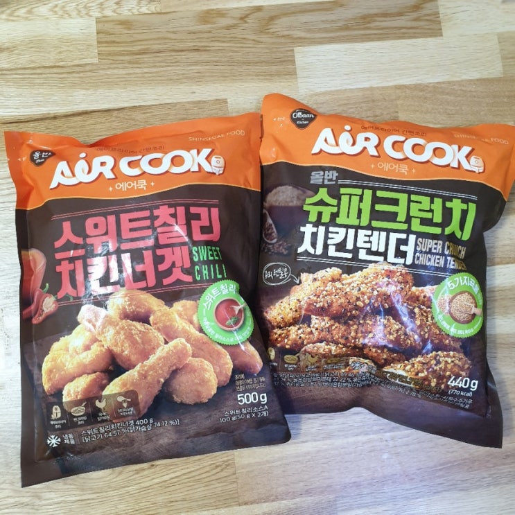  [마켓컬리] 신세계푸드 올반치킨 슈퍼크런치 치킨텐더 & 스위트칠리치킨너겟 내돈내산 리뷰 (마켓컬리치킨 추천템)