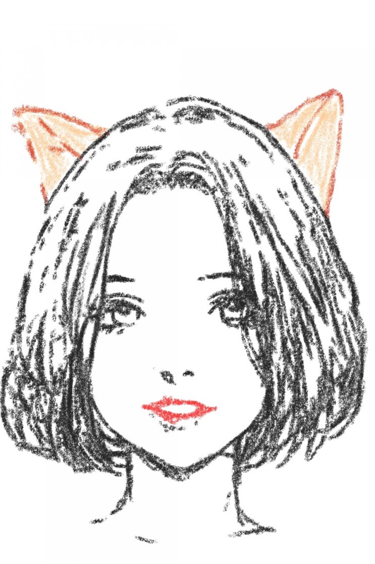  그림 그렸던거 한장