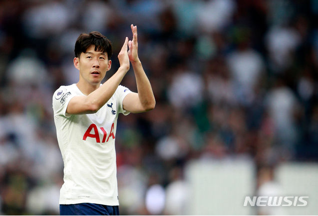 손흥민 맨시티와  EPL 개막전서 1호 골 토트넘 승리